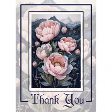 DUTCH LADY DESIGNS GREETING CARD Nautical Dream Flowers 2